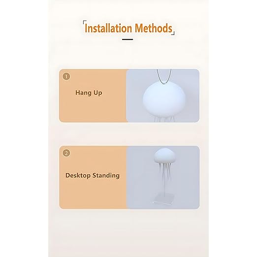 Jellyfish lamp