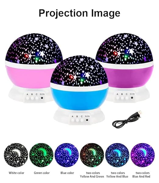 Star Master Galaxy Night Projector