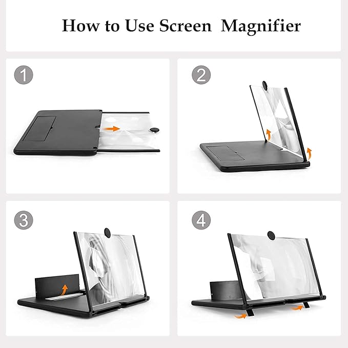 3D screen magnifier