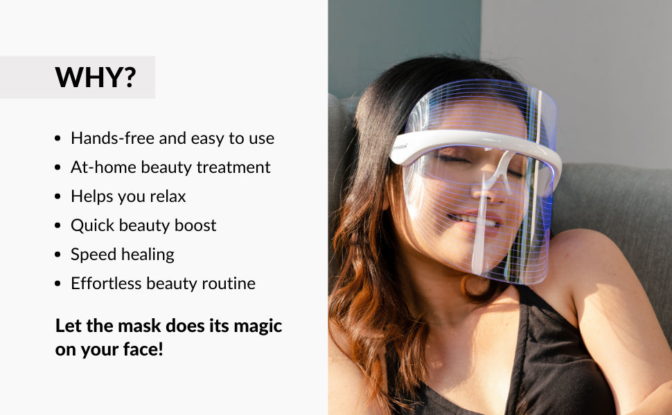 LED face mask