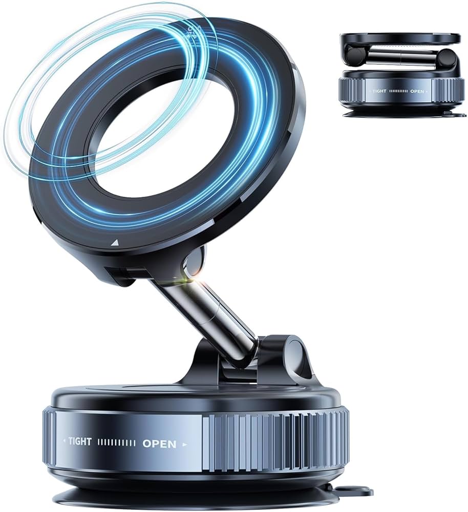 vaccum Magnetic phone holder