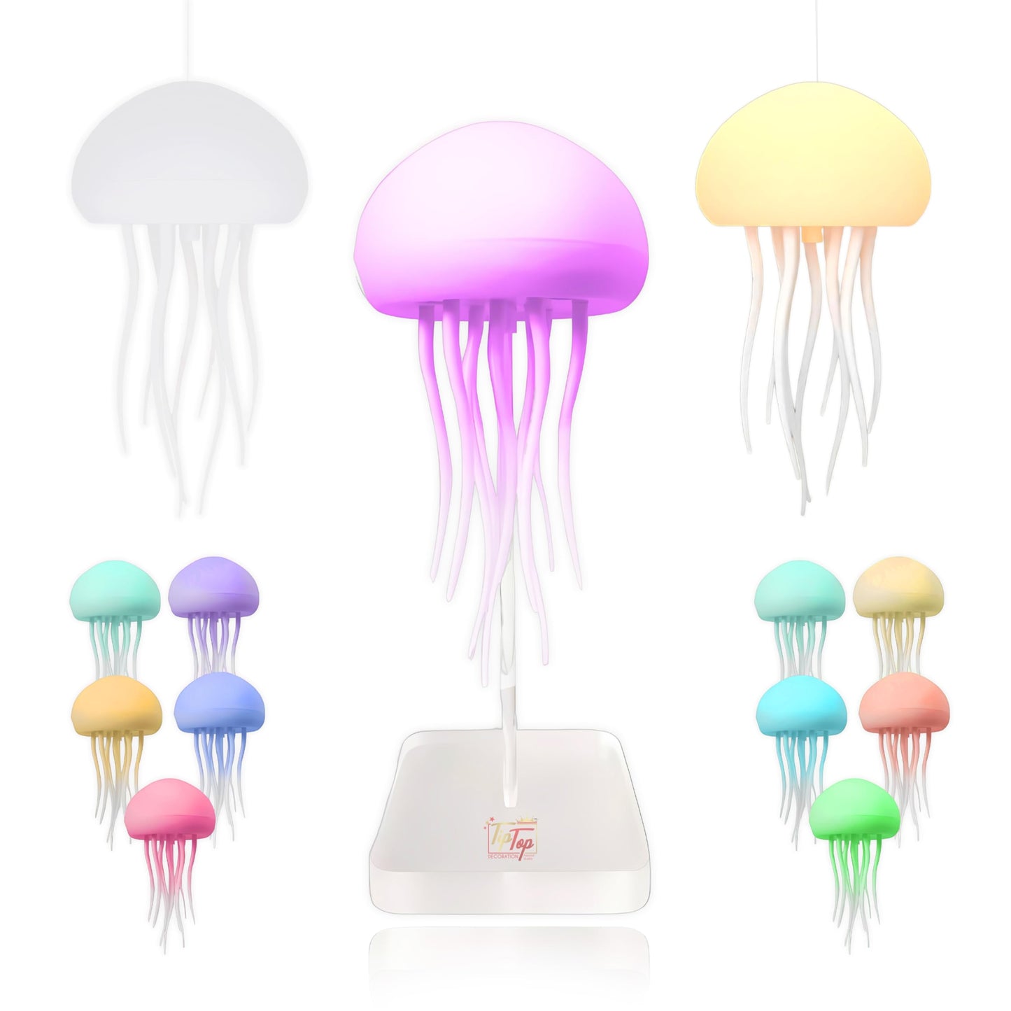 Jellyfish lamp