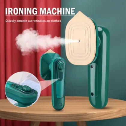 Mini potable steam iron