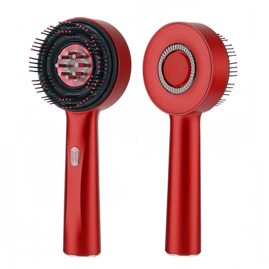 Hair comp massager