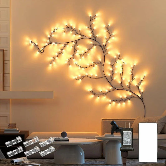 Rapid Willow Vine Lights Flexible Enchanted Fairy Lights Twinkle Tree Lighted Branches