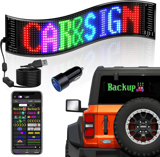 Car LED matrix panel